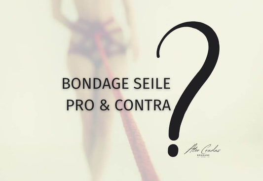 Bondage Seile zum Fesseln im Überblick