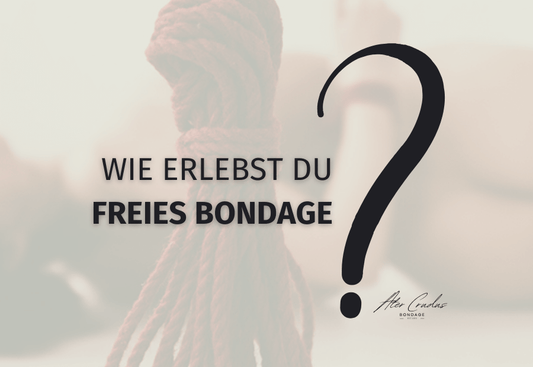 Freies Bondage zur Stärkung von Nähe und Vertrauen