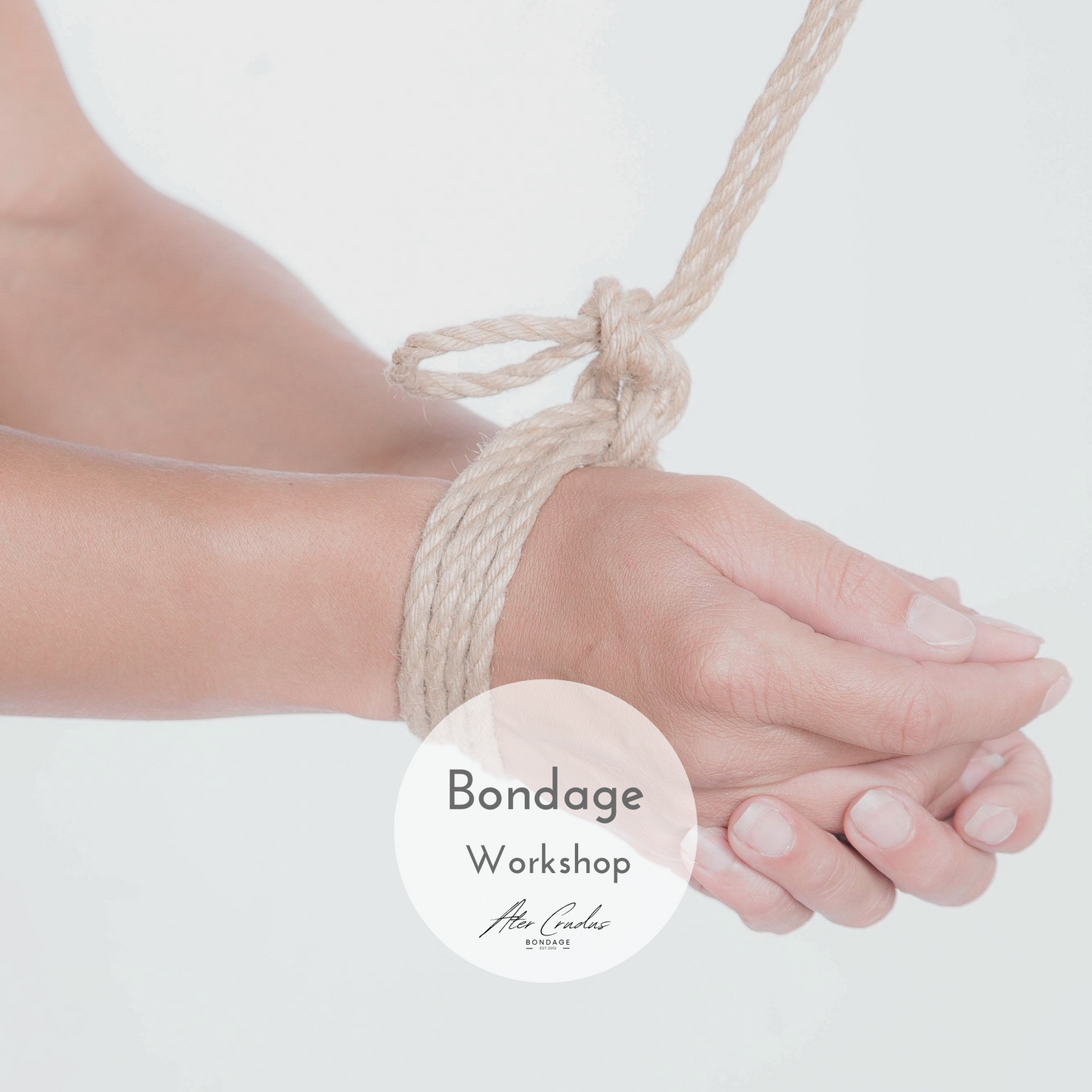 Bondage Workshop 120 Minuten Fesseln lernen Bondage Tutorial StandardKnoten Ater Crudus