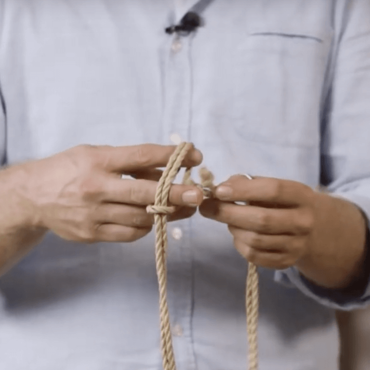 Bondage Technik Anleitung und Tutorial Seil verlängern mit Ater Crudus Schritt für Schritt im Video