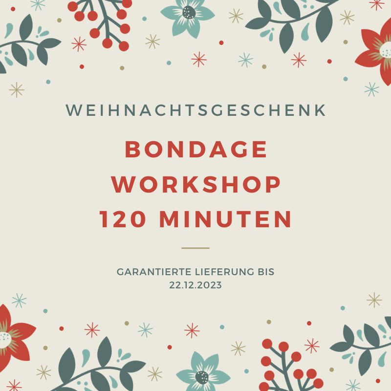 Besonderes Weihnachtsgeschenk Bondage Workshop Ater Crudus