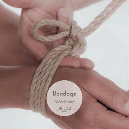 Besonderes Weihnachtsgeschenk für Paare Bondage Workshop Knoten Hände