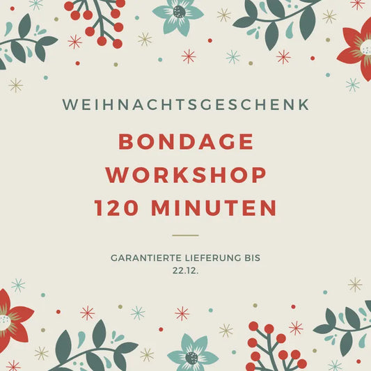 Besonderes Weihnachtsgeschenk Bondage Workshop Ater Crudus