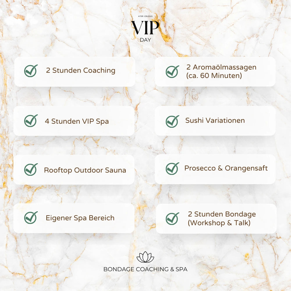 Bondage Workshop Coaching VIP Ater Crudus Leipzig