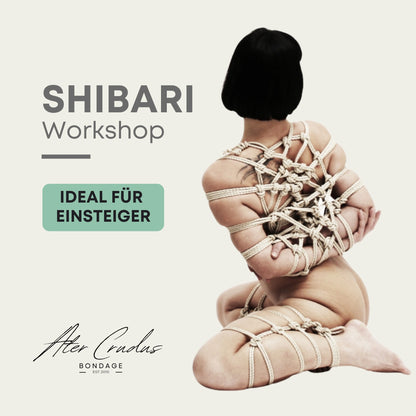 Shibari Workshop 120 Minuten - Bondage lernen mit Ater Crudus
